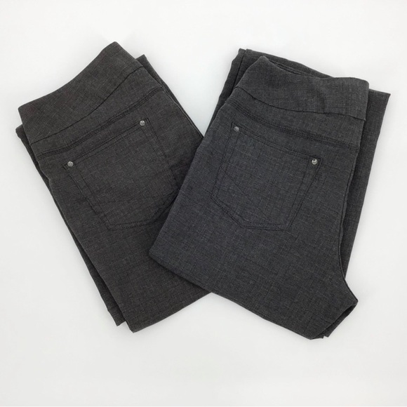 Point Zero Plaid Bootcut Pants, 10 - Two Pair Lot - Picture 1 of 9